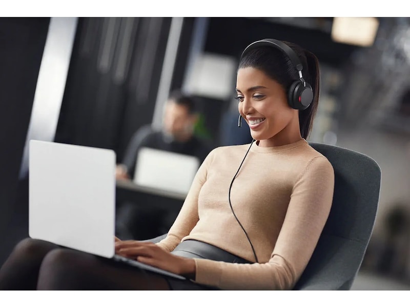 Jabra Evolve2 40 SE MS Stereo Headset trådlöst