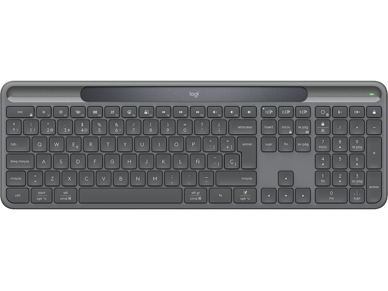 Logitech Signature Slim Solar+ trådlöst tangentbord K980 Tangentbord