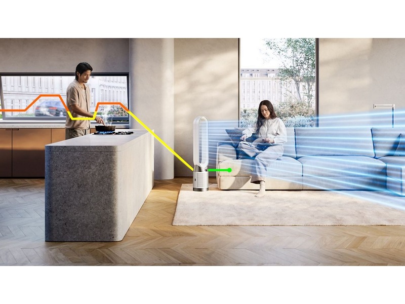 Dyson Cool PC1 luftrenare och fläkt (vit) Luftrenare