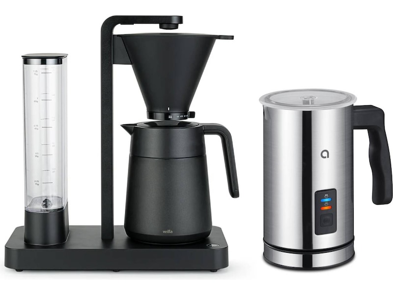 Wilfa Performance Thermo CM9B-T125 Kaffebryggare + mjölkskummare Kaffebryggare