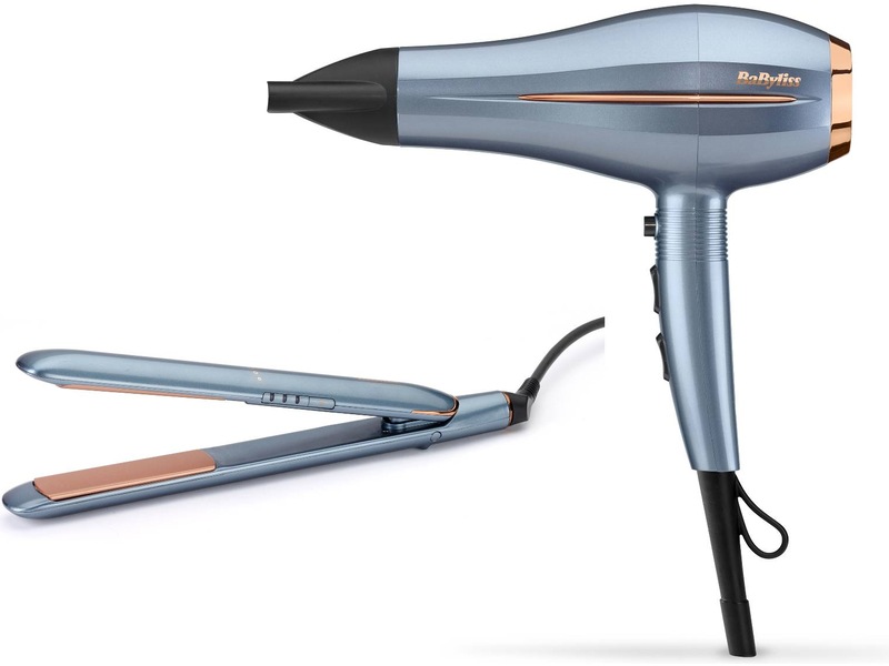 BaByliss Denim Luxe Plattång + Hårfön Hårvård & styling