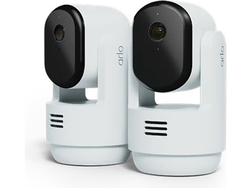 Arlo Essential 3 2K PTZ inomhusövervakningskamera 2-pack Övervakningskamera