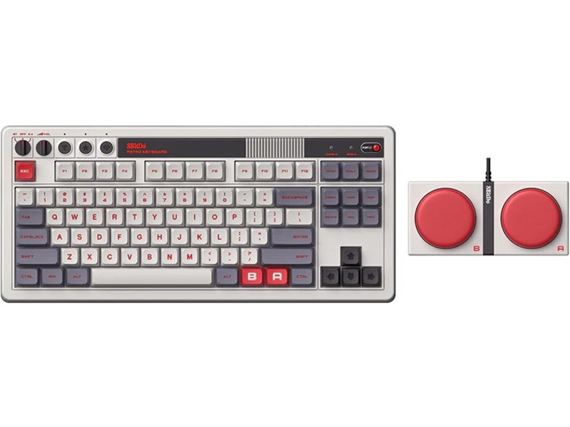 8BitDo Retro Mechanical Keyboard - Nordic Ed. Gamingtangentbord