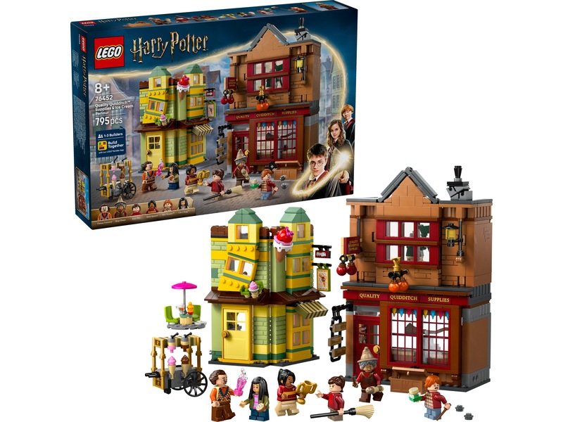 LEGO Harry Potter Kvalitetsutrustning för quidditch och glassbar 76452 LEGO