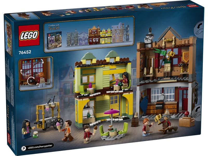 LEGO Harry Potter Kvalitetsutrustning för quidditch och glassbar 76452 LEGO