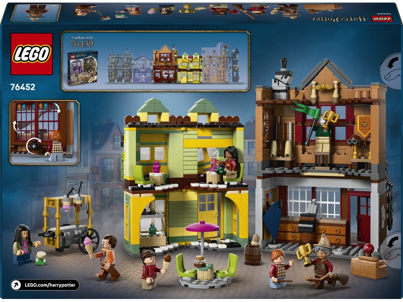 LEGO Harry Potter Kvalitetsutrustning för quidditch och glassbar 76452 LEGO