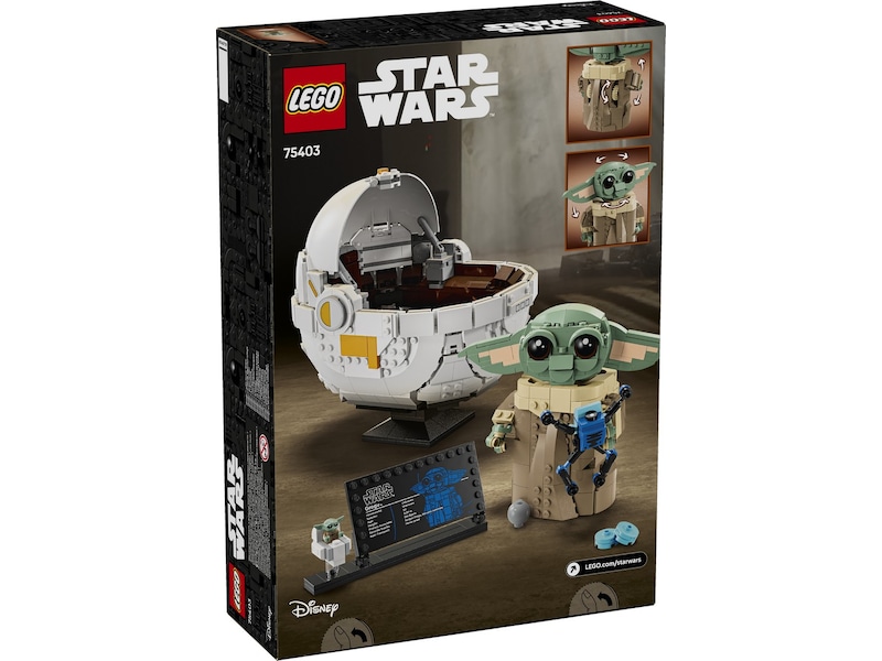 LEGO Star Wars Grogu med svävande barnvagn 75403 LEGO