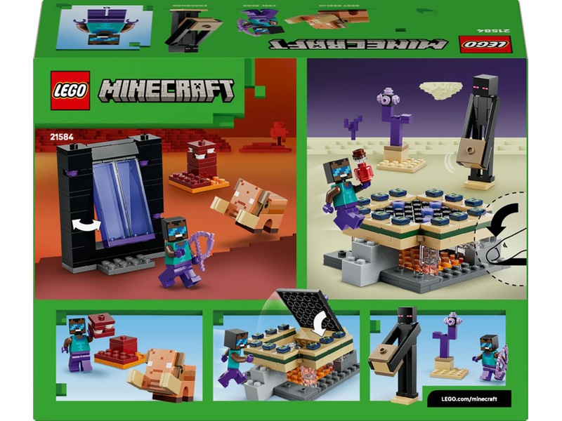 LEGO Minecraft Resa med Nether- och End-portalen 21584 LEGO
