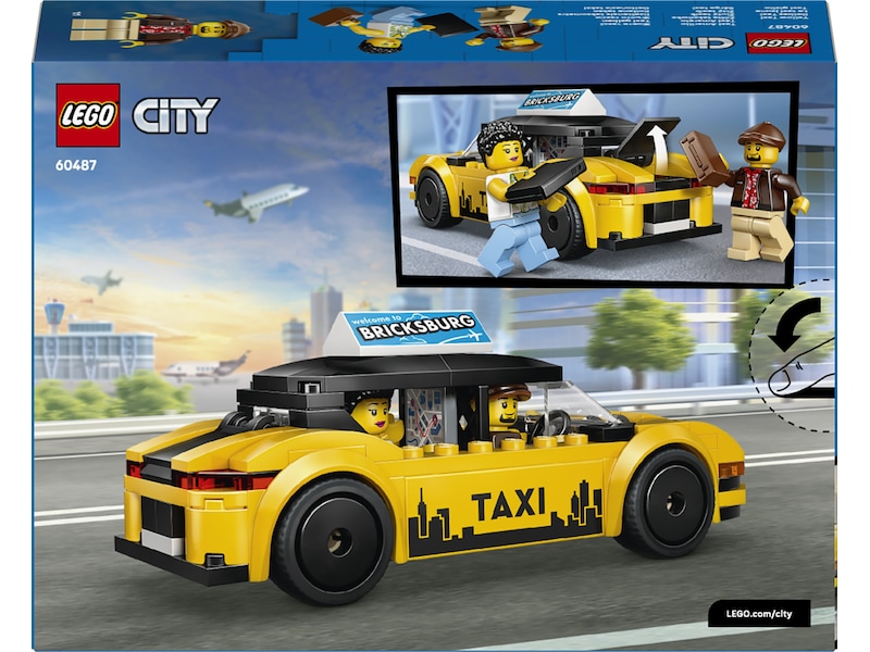 LEGO City Great Vehicles Gul taxi 60487 LEGO