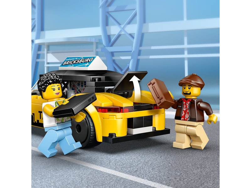 LEGO City Great Vehicles Gul taxi 60487 LEGO