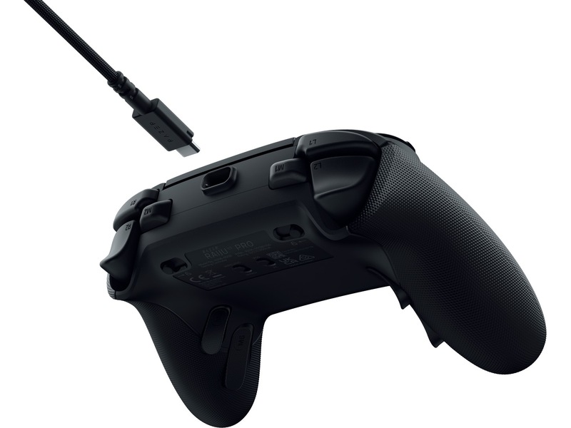 Razer Raiju V3 Pro trådlös kontroll för PS5 & PC (svart) Tillbehör till PS5