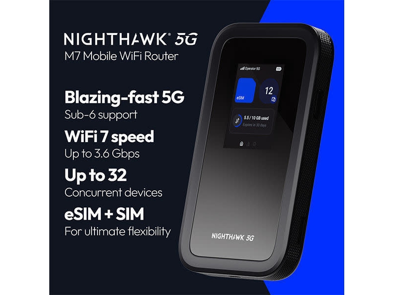 Netgear Nighthawk MH7150 5G mobil router Mobilt bredband