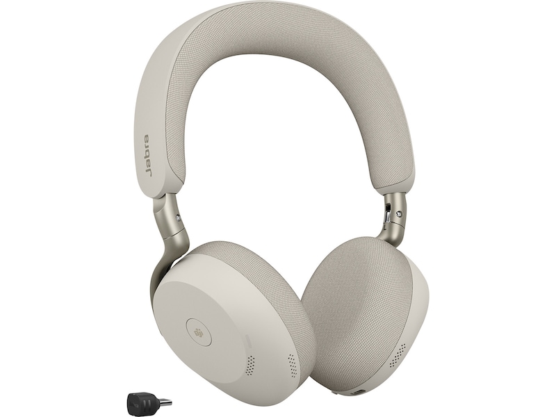 Jabra Evolve3 75 Link390c MS Stereo (varmgrå) Headset trådlöst