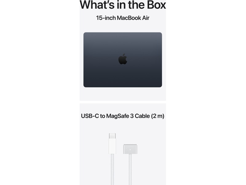 MacBook Air 15" M5 (2026) 1TB (midnatt) Datorer - Bärbara / laptop