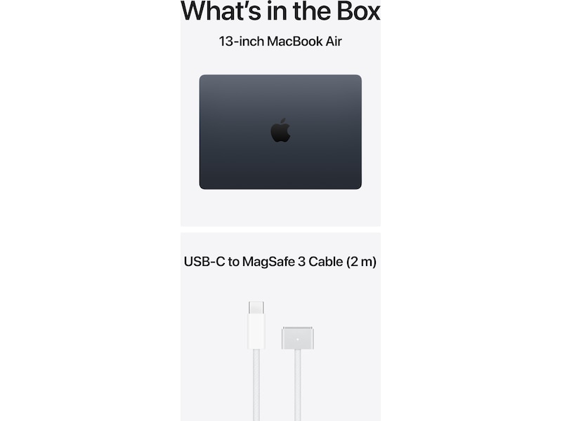 MacBook Air 13" M5 (2026) 512GB (midnatt) Datorer - Bärbara / laptop