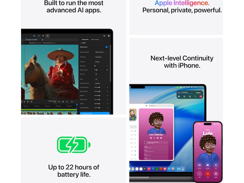 MacBook Pro 16 M5 Max (2026) 2TB (rymdsvart) Datorer - Bärbara / laptop