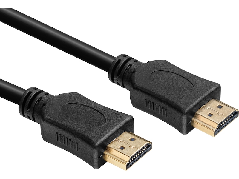 HDMI kabel 1m (svart) HDMI-kablar