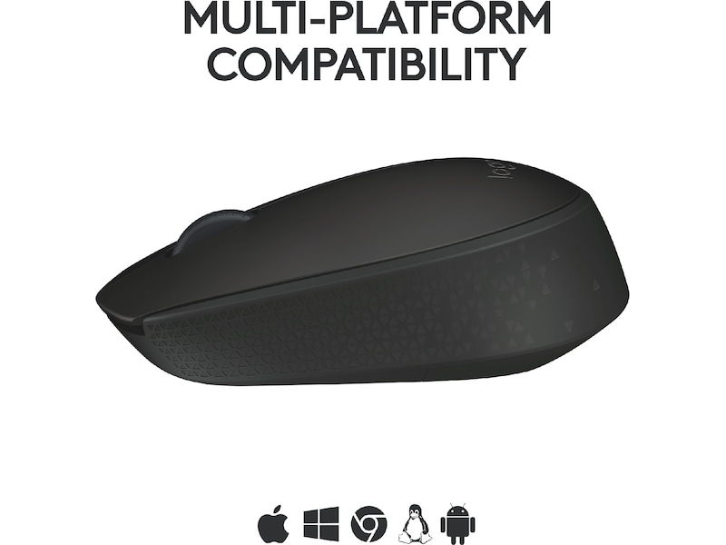 Logitech B170 Trådlös Mus Svart Mus