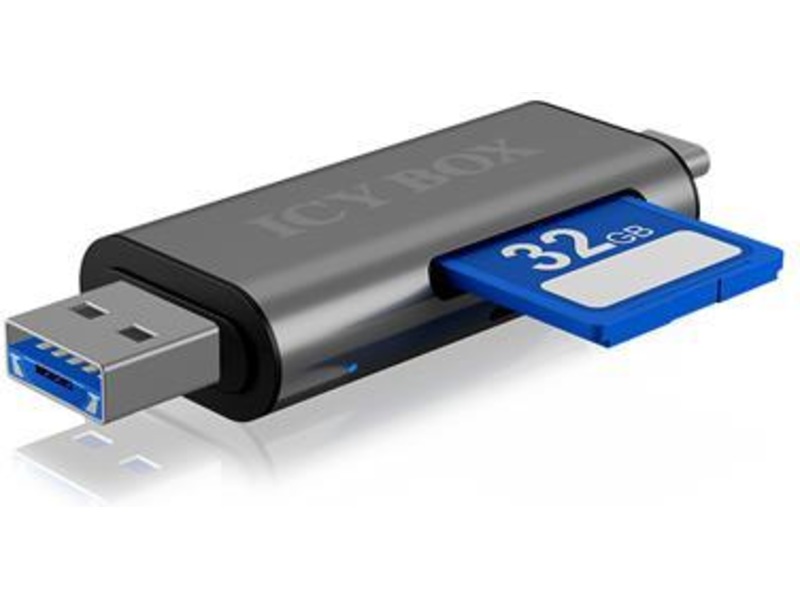 ICY BOX IB-CR200 Kortläsare Minneskortläsare