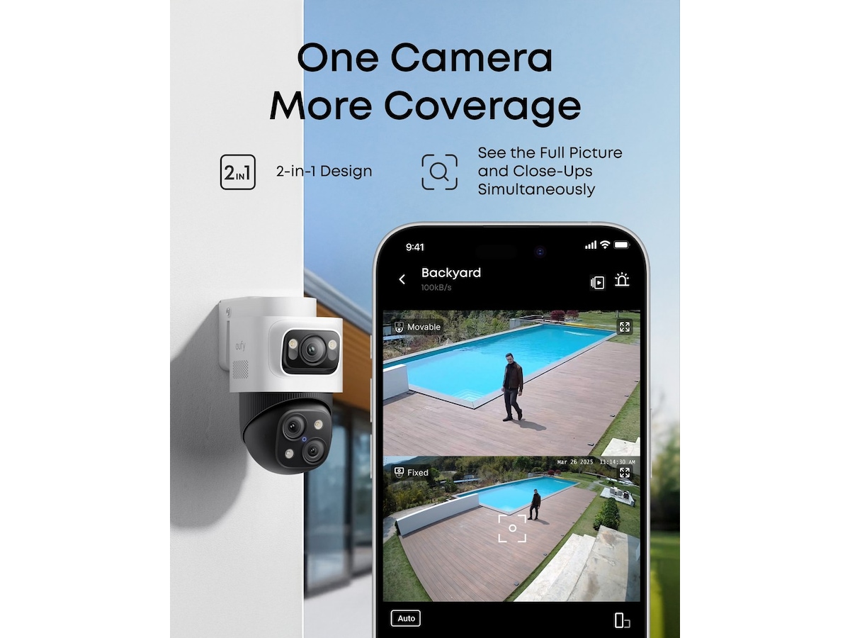 Eufy NVR Security System S4 övervakningssystem Övervakningskamera