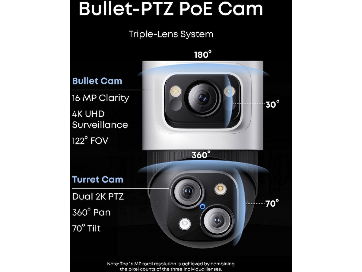 Eufy NVR Security System S4 övervakningssystem Övervakningskamera