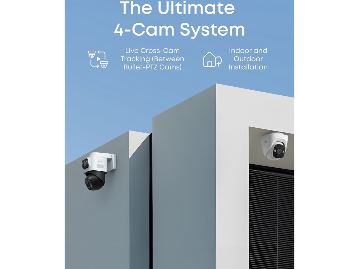 Eufy NVR Security System S4 övervakningssystem Övervakningskamera