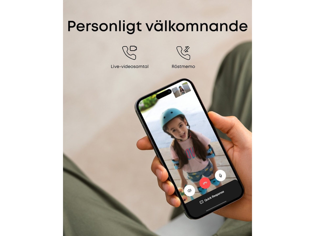 Eufy Video Doorbell C31 videoringklocka (svart) Ringklockor