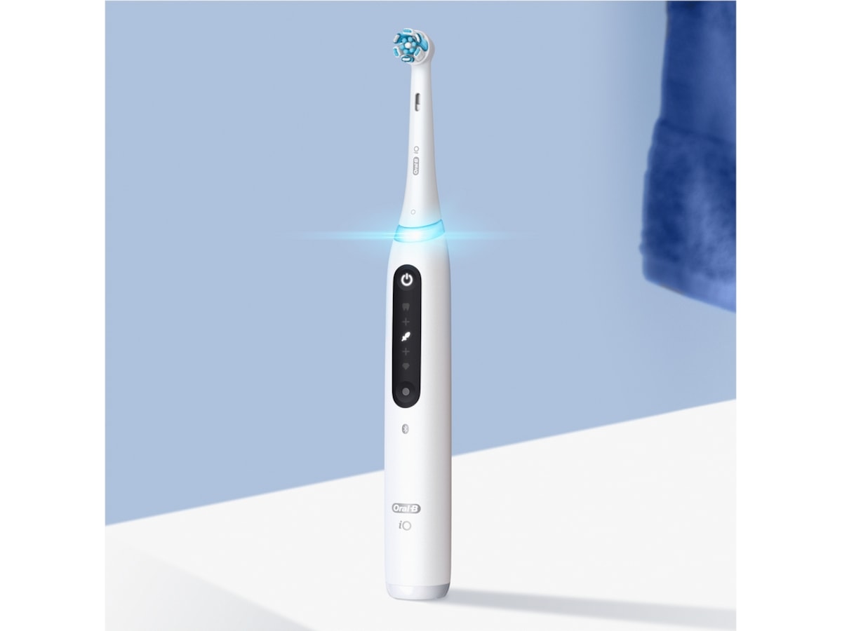 Oral-B iO 5S Eltandborste (vit) Eltandborste