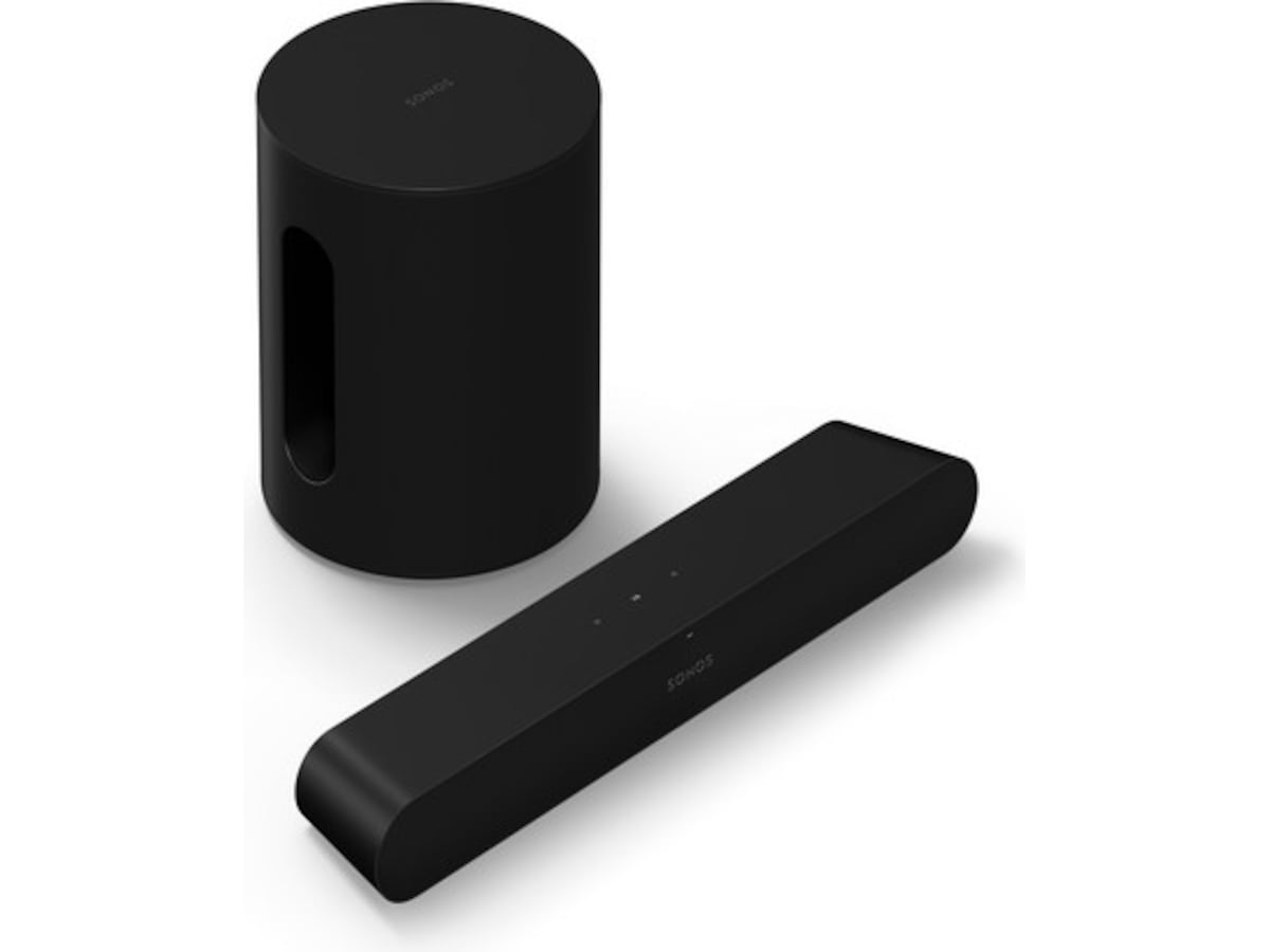 Sonos Ray soundbar (svart) + Sub Mini Soundbars