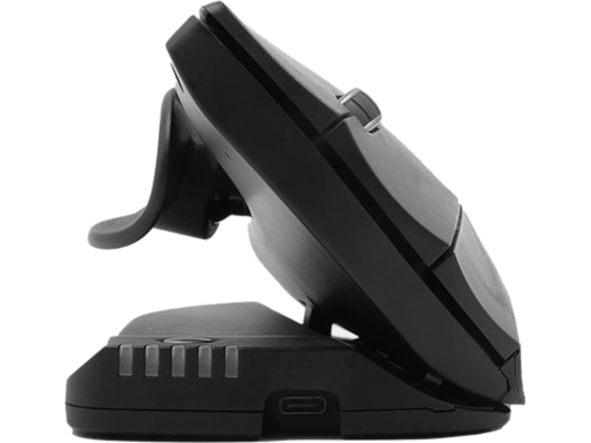 Contour Unimouse vänster trådlös mus (svart) Ergonomi