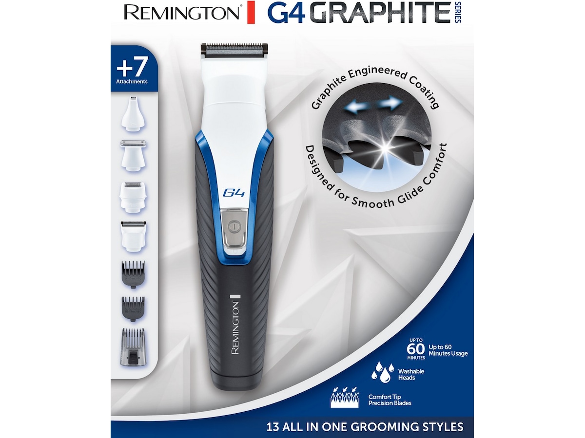Remington Graphite Series G4 personlig trimmer Rakapparat