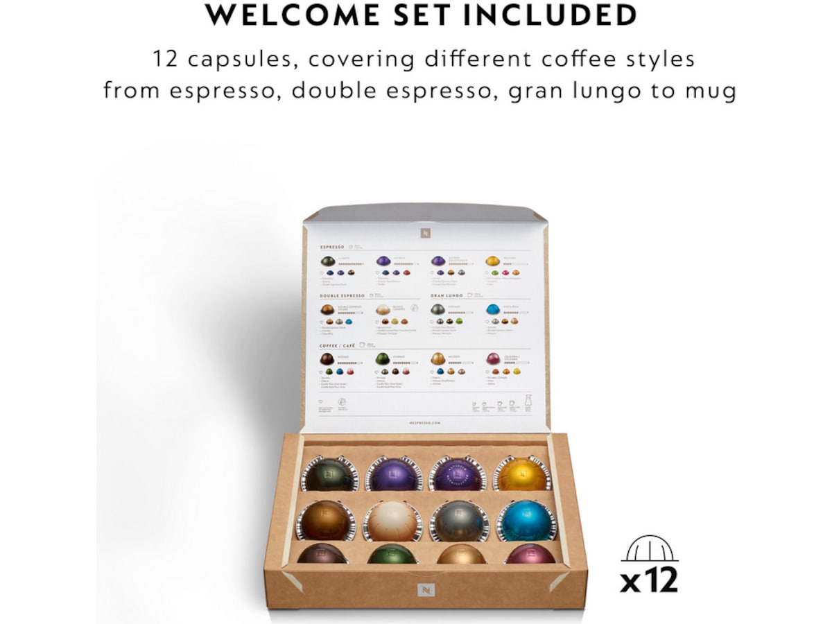 Nespresso Vertuo Pop By Delonghi kapselmaskin ENV90.B (svart) Kapselmaskiner