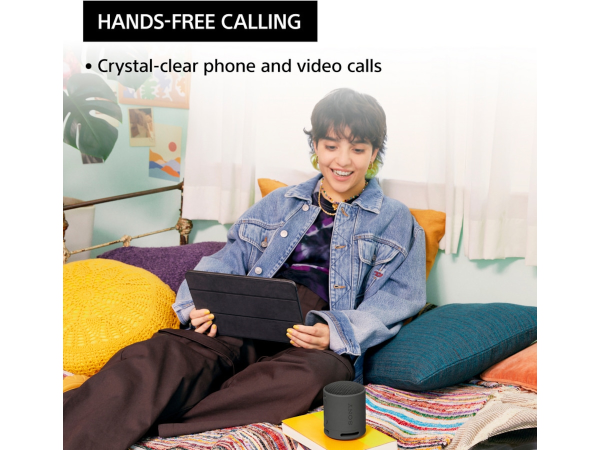 Sony SRS-XB100 trådlös bluetooth-högtalare (svart) Trådlös / Bluetooth högtalare