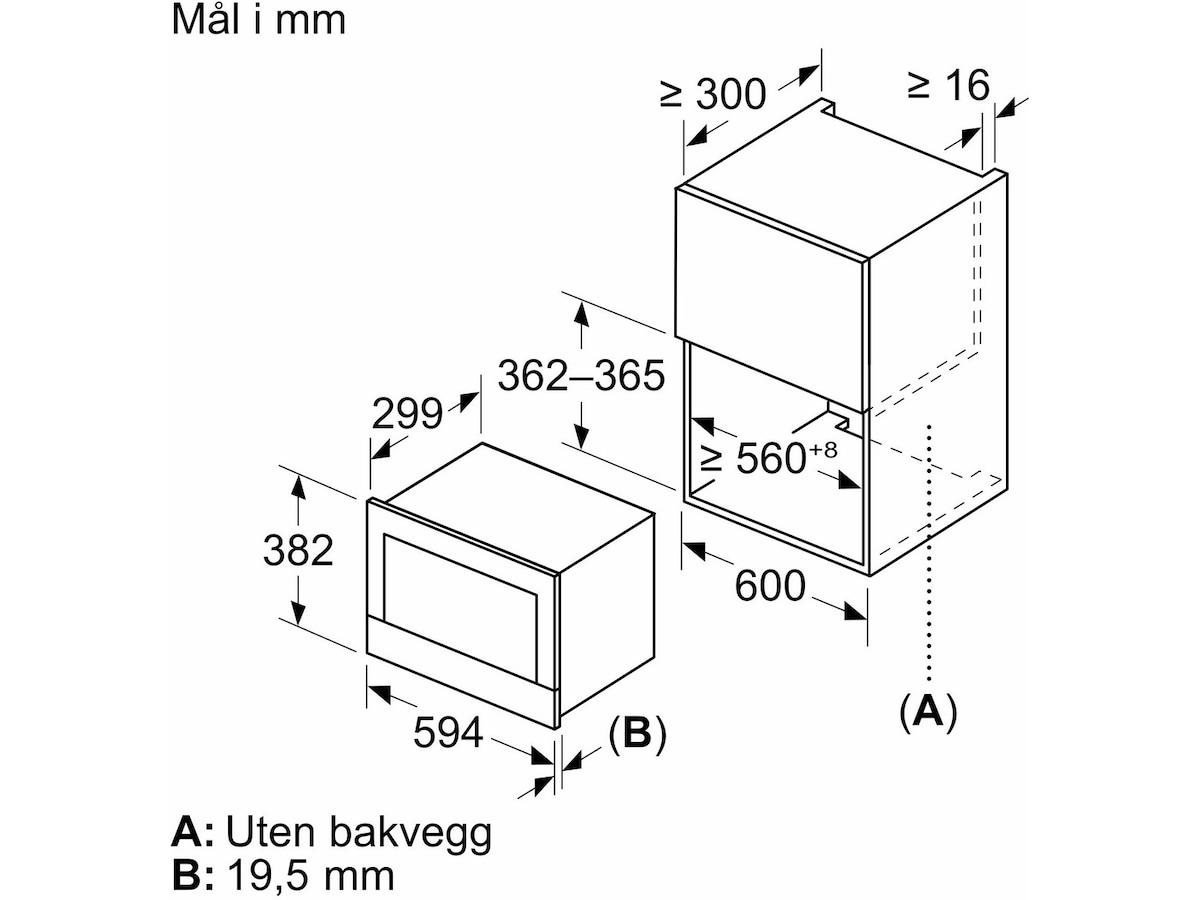 Siemens iQ700 BF722L1B1 mikrovågsugn (svart) Mikrovågsugn