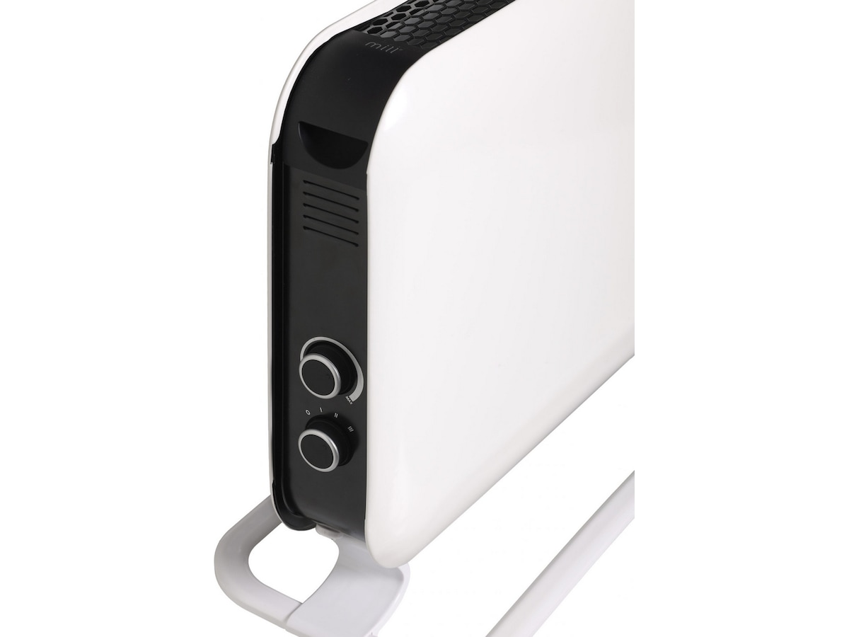 Mill Instant golvelement 2000W Mec (vit) 2-pack Fristående element