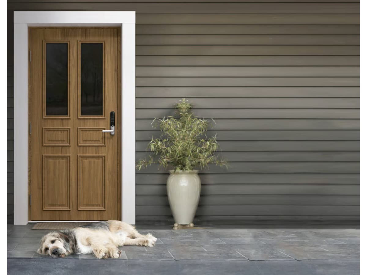 Yale Doorman L3S Flex Smart lås (borstat svart) Elektroniskt dörrlås