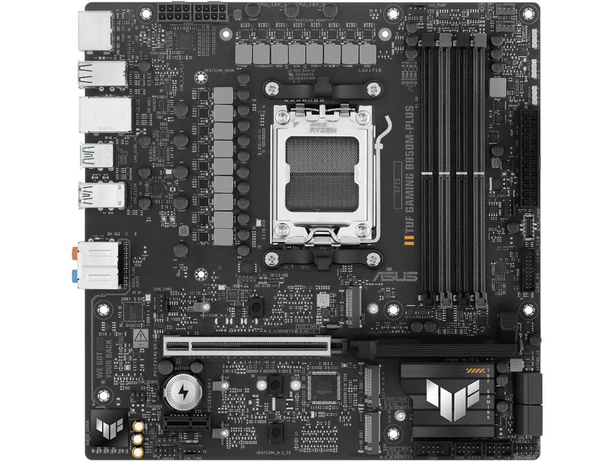 ASUS TUF GAMING B850M-PLUS Moderkort AMD Socket