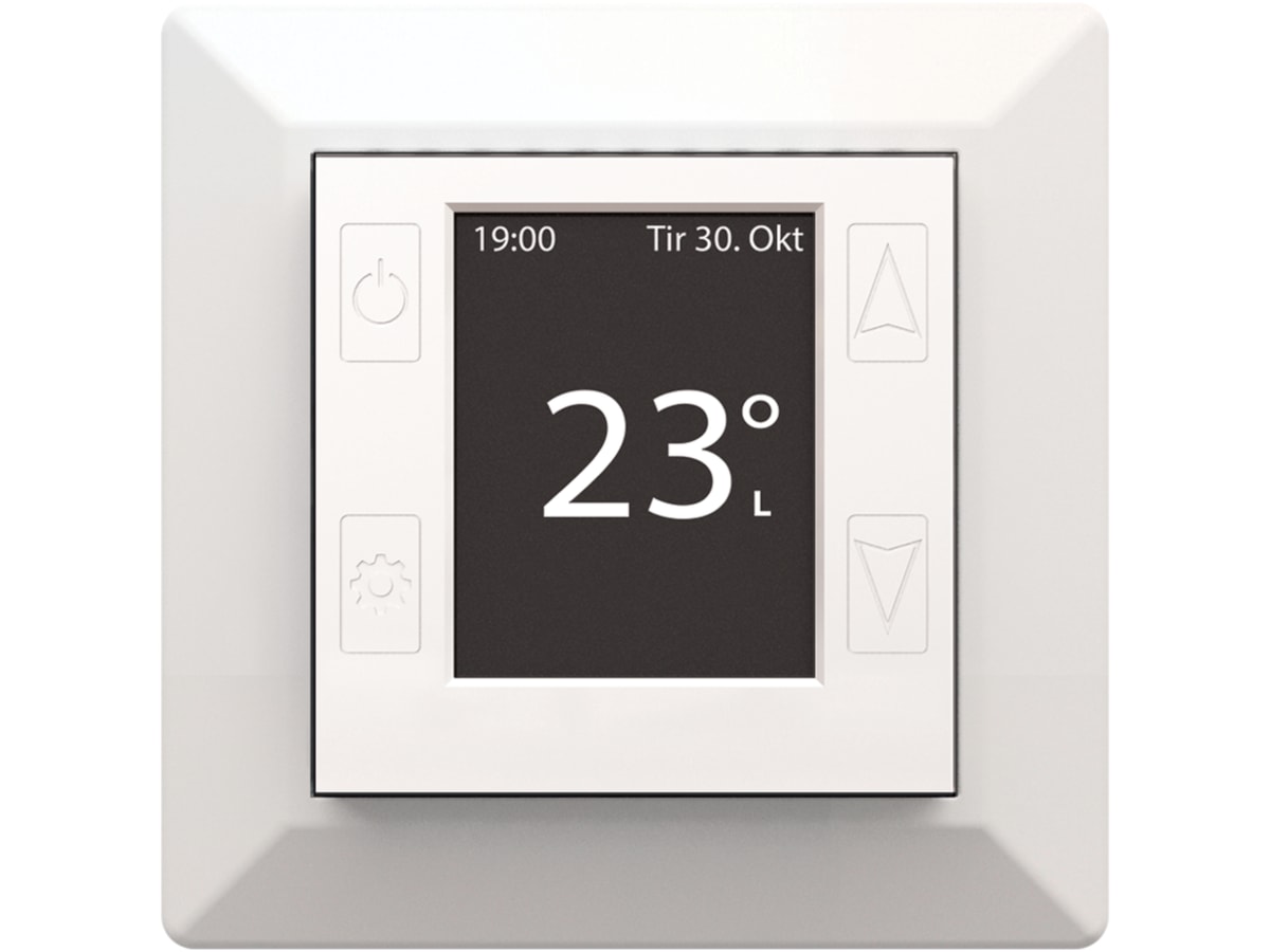 Mill Smart WiFi Golvtermostat (matt vit) Tillbehör till värme