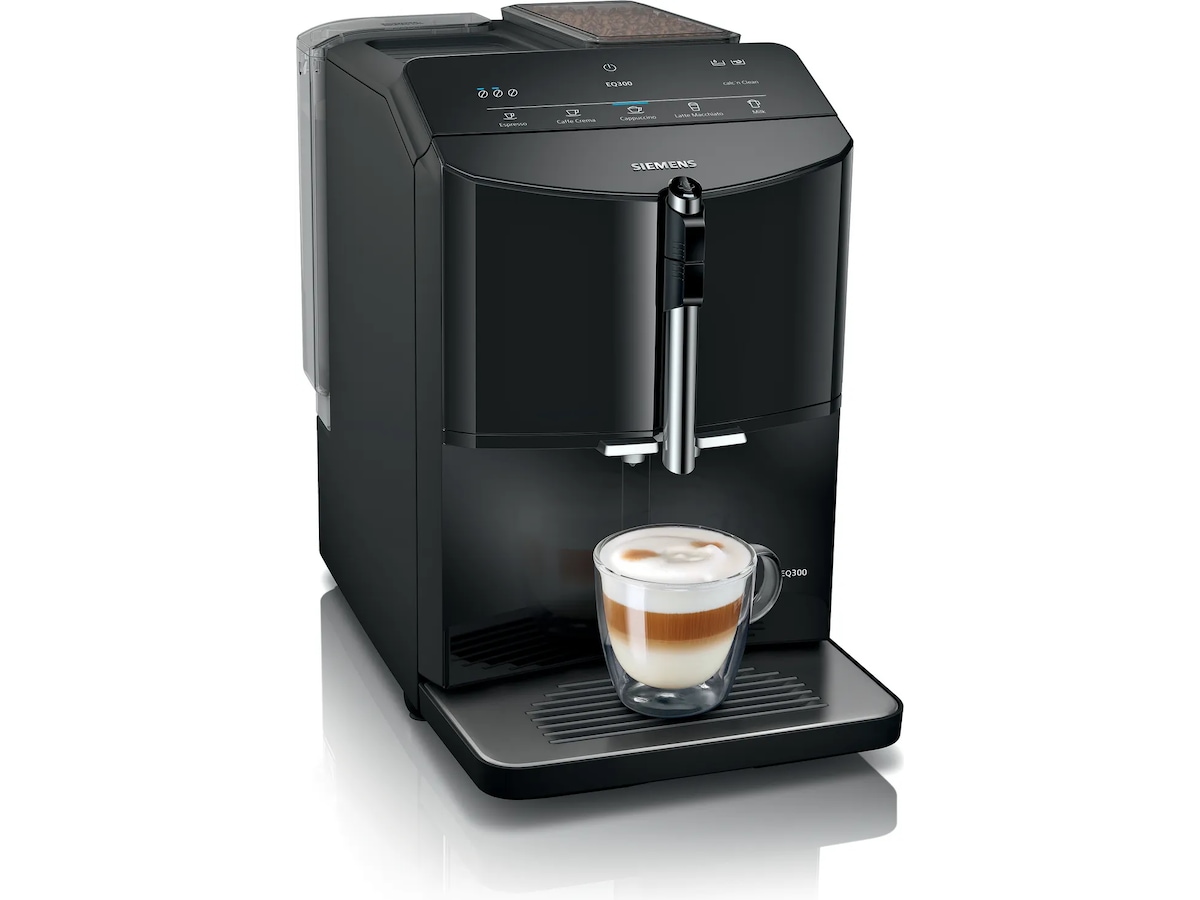 Siemens EQ300 Automatisk kaffemaskin TF301E09 Espressomaskiner