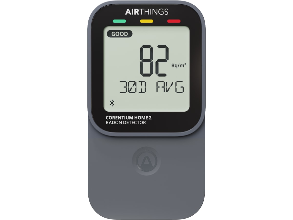 Airthings Corentium Home 2 Radonmätare Diverse säkerhet