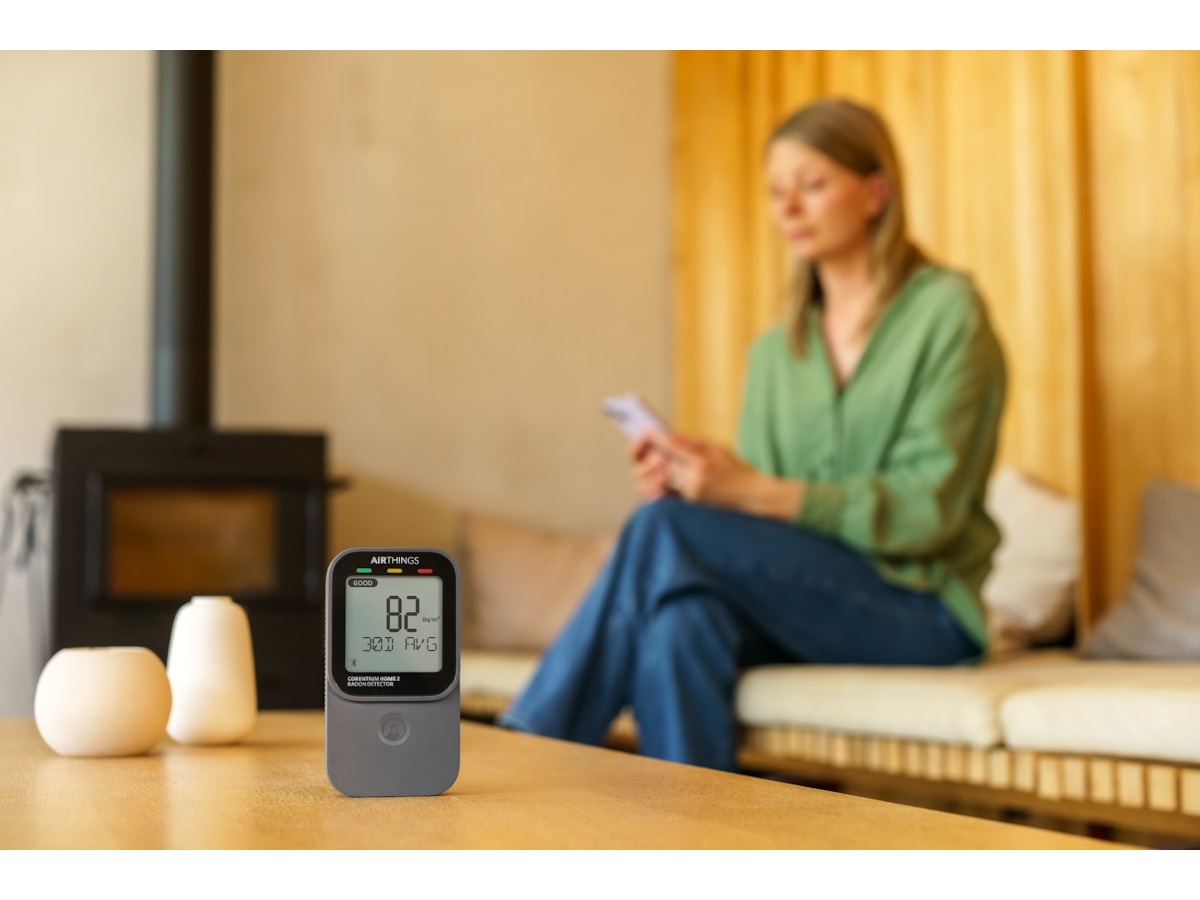 Airthings Corentium Home 2 Radonmätare Diverse säkerhet
