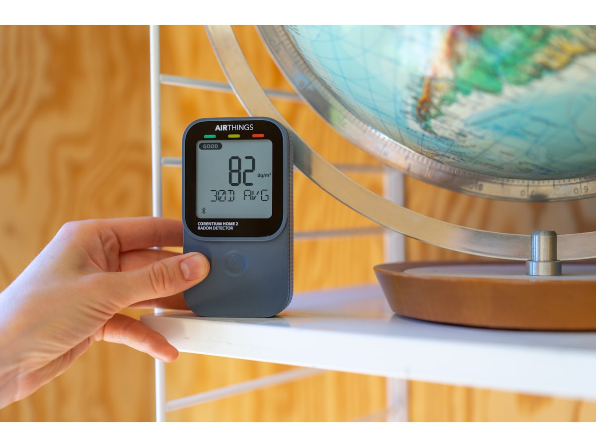 Airthings Corentium Home 2 Radonmätare Diverse säkerhet