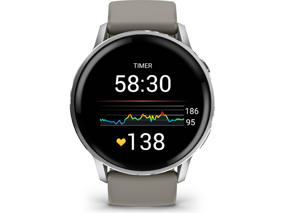 Garmin Venu 4 45mm GPS (silver/gray) Smartwatches