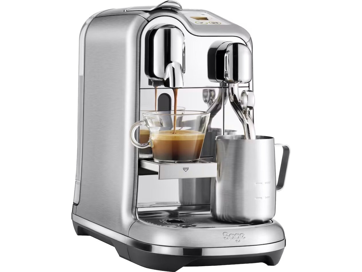 Sage Creatista PRO Nespresso-maskin (borstat stål) -B-Grade Demo hem & hushåll