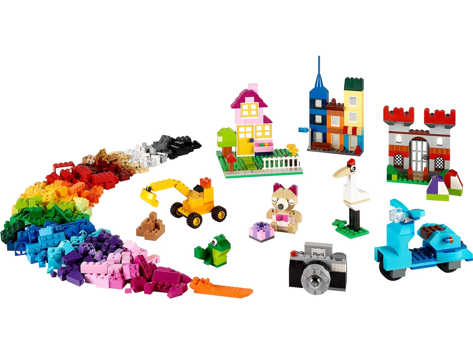 LEGO Fantasiklosslåda Stor 10698 LEGO