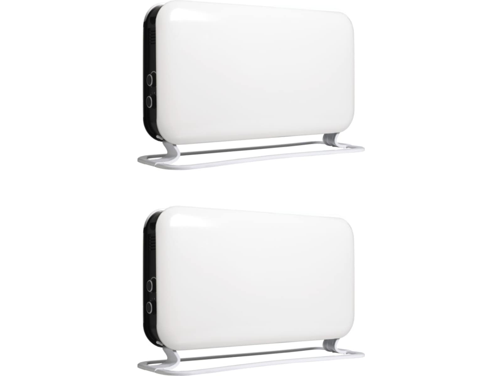 Mill Instant golvelement 2000W Mec (vit) 2-pack Fristående element