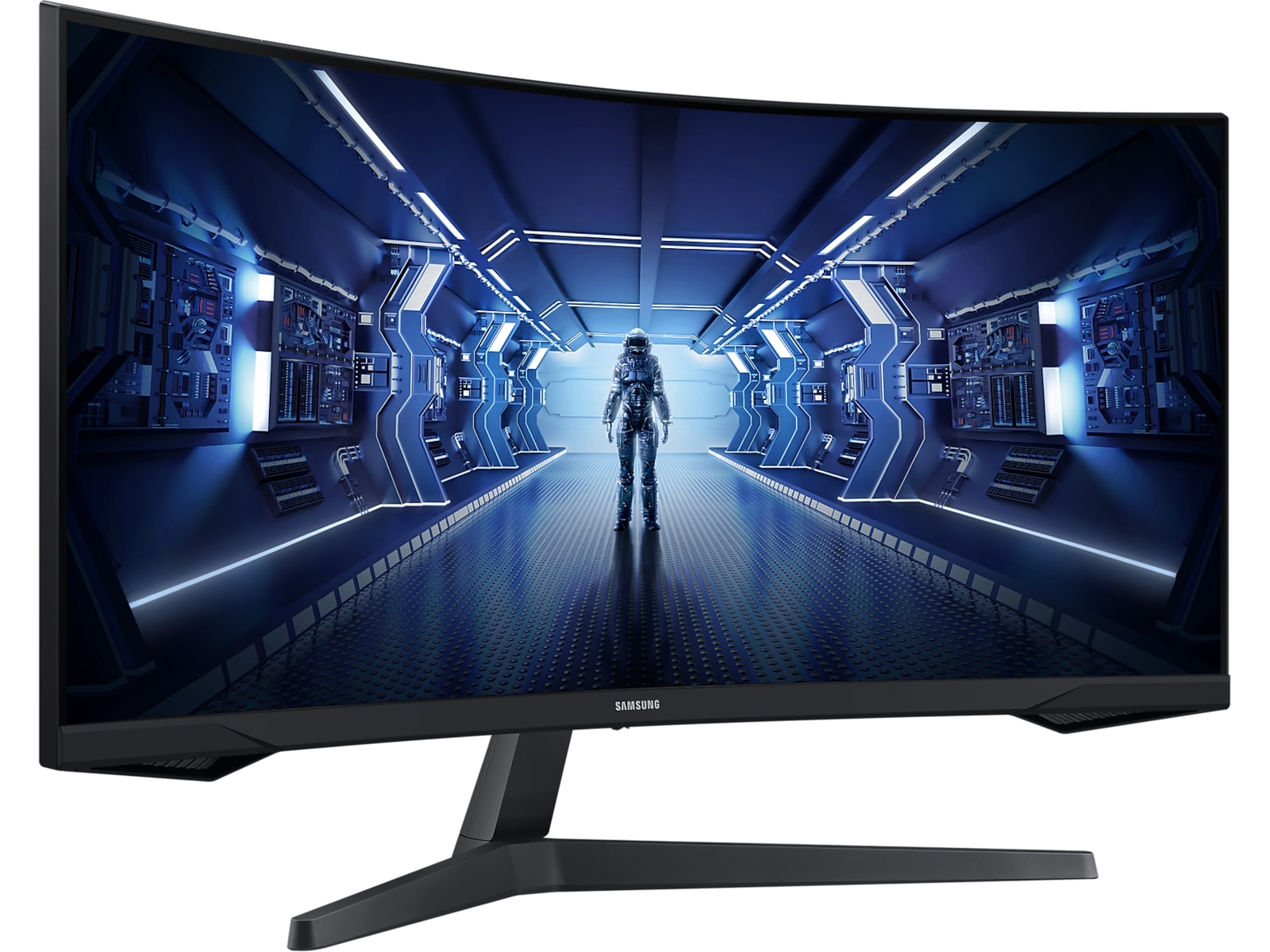 Samsung 34" Odyssey G5 curved gamingskärm C34G55 Datorskärm