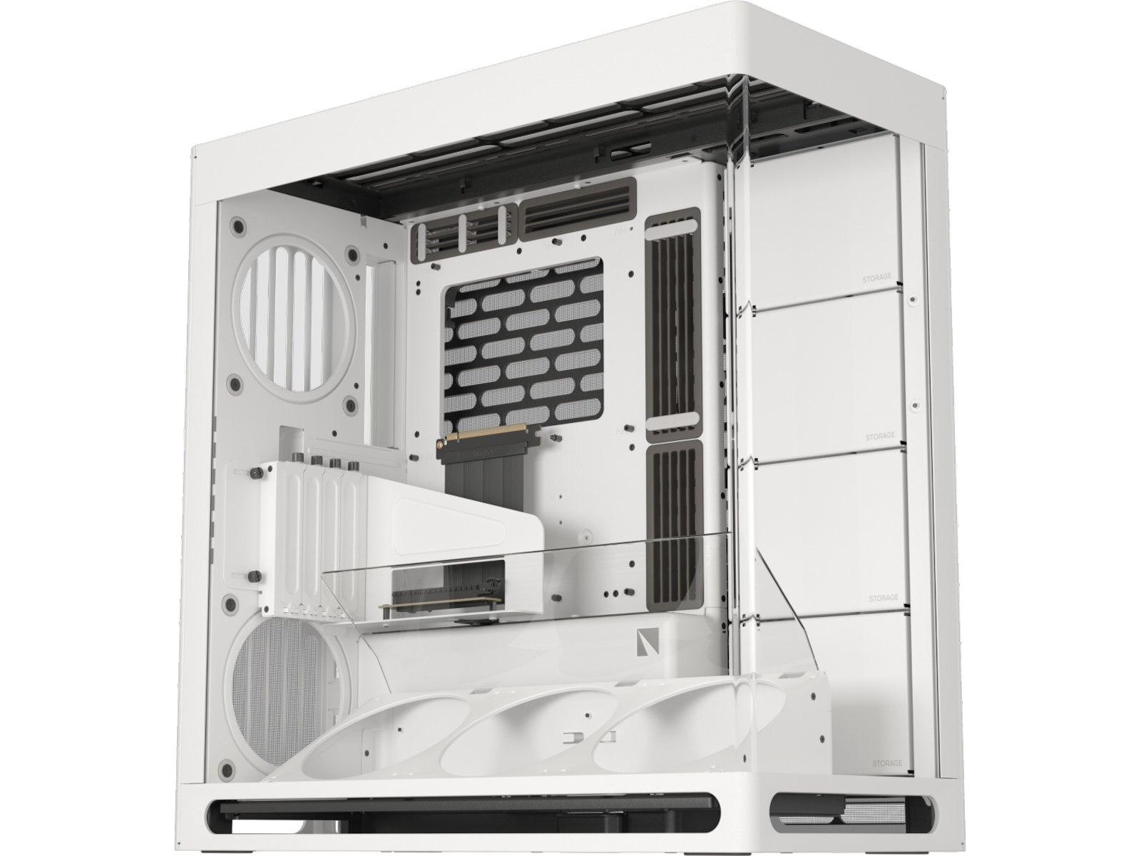 HAVN HS 420 VGPU Mid Tower (vit) Midi tower
