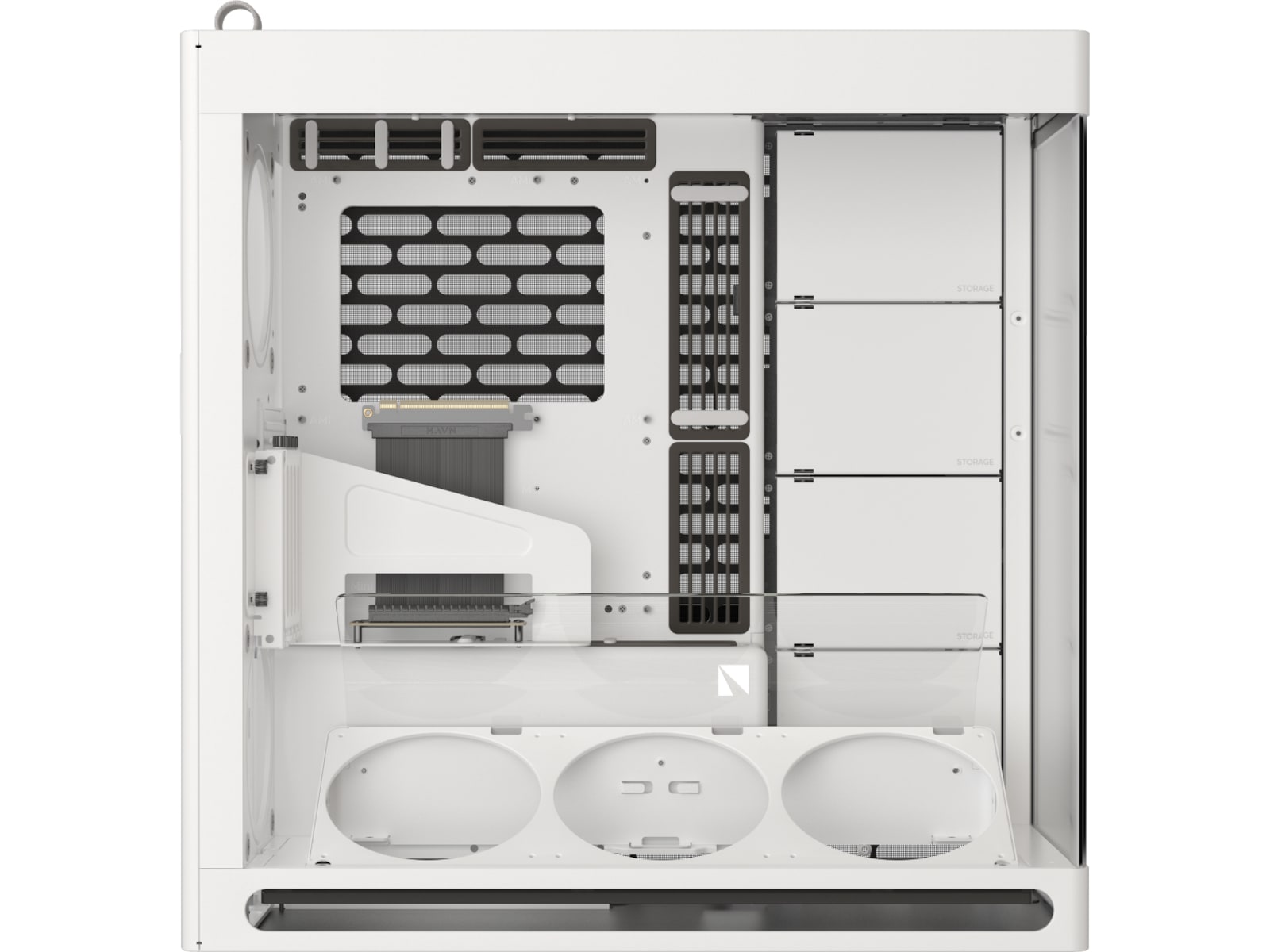 HAVN HS 420 VGPU Mid Tower (vit) Midi tower