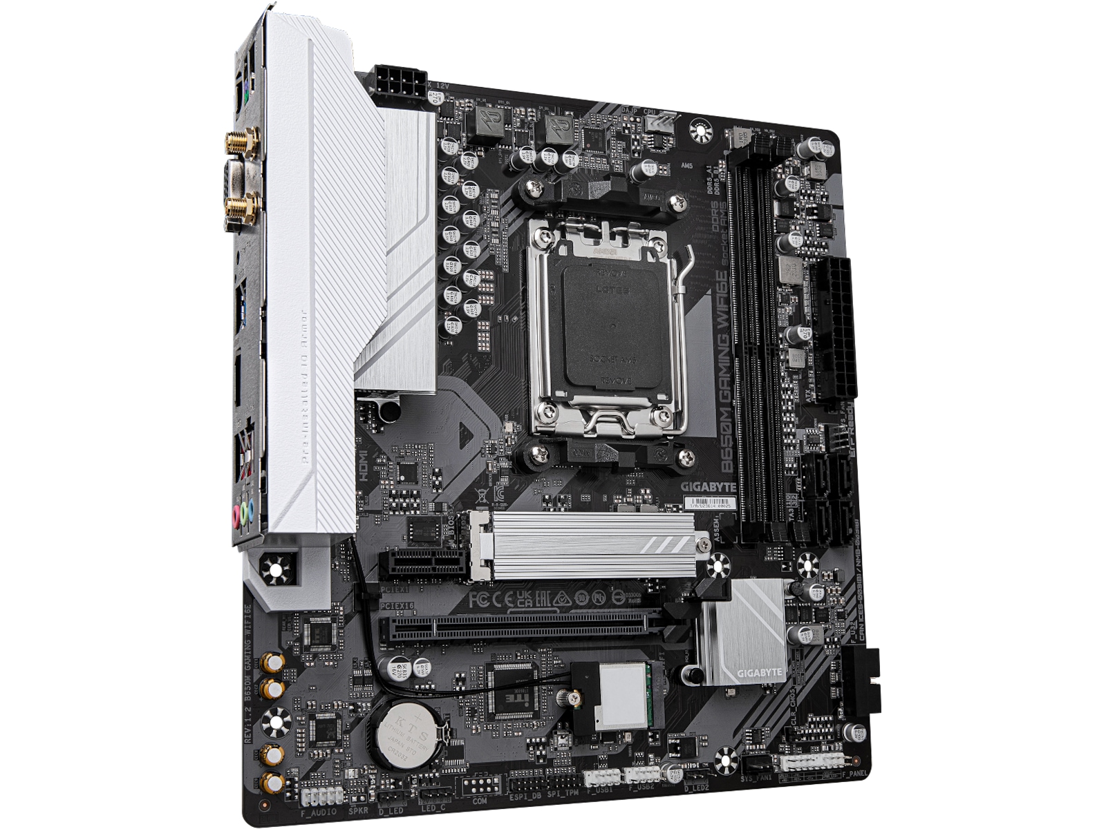 Gigabyte B650M GAMING WIFI6E Moderkort AMD Socket
